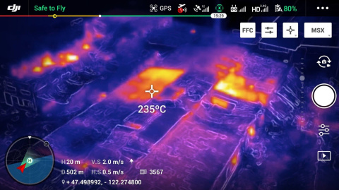 Dron DJI Mavic 2 Enterprise Dual (Termowizja)