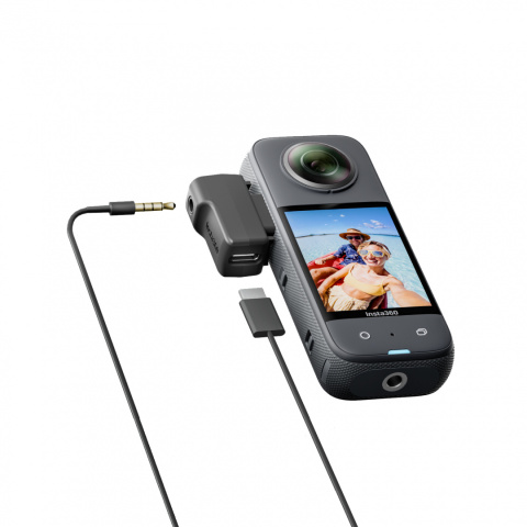 Adapter mikrofonowy 3,5mm Insta360 X3 - Mic Adapter