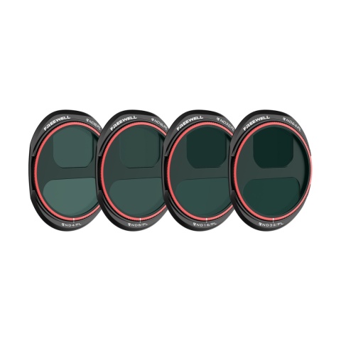 FREEWELL DJI Mavic 4 Pro ND/PL Bright Day 4 Pack - Zestaw filtrów ND/PL