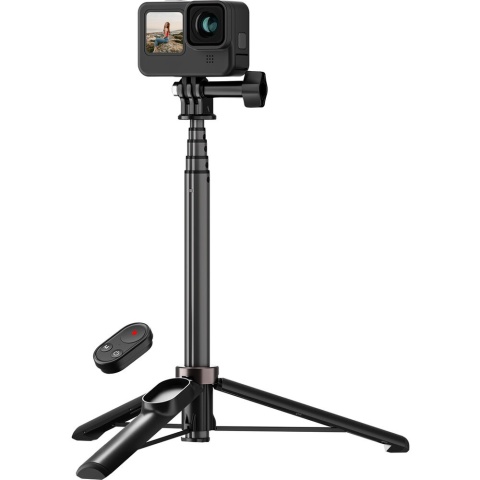 Selfie stick Regulowany z Pilotem Bluetooth do GoPro DJI Insta360