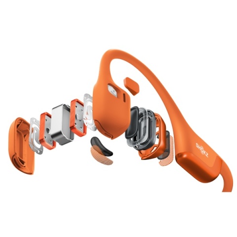 Słuchawki bezprzewodowe - kostne Shokz OpenRun Pro 2 Mini Orange