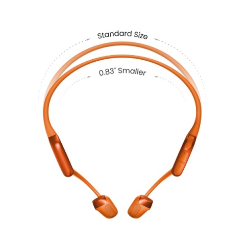 Słuchawki bezprzewodowe - kostne Shokz OpenRun Pro 2 Mini Orange